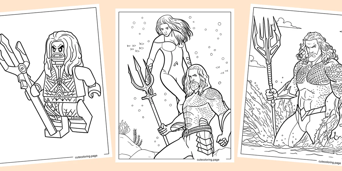 aquaman-coloring-pages