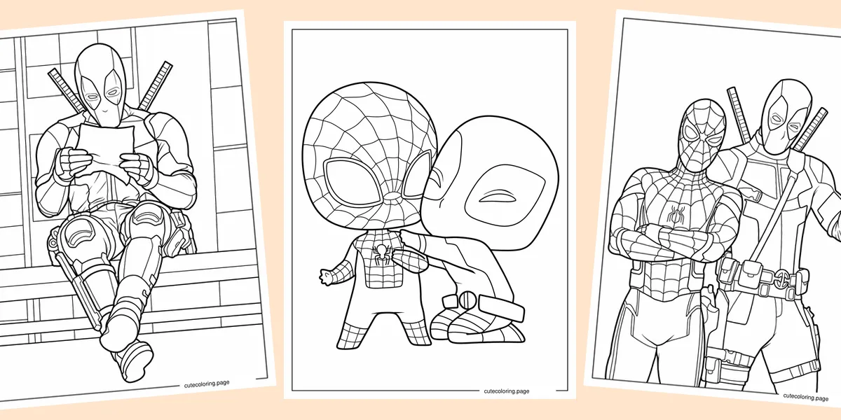 deadpool-coloring-pages