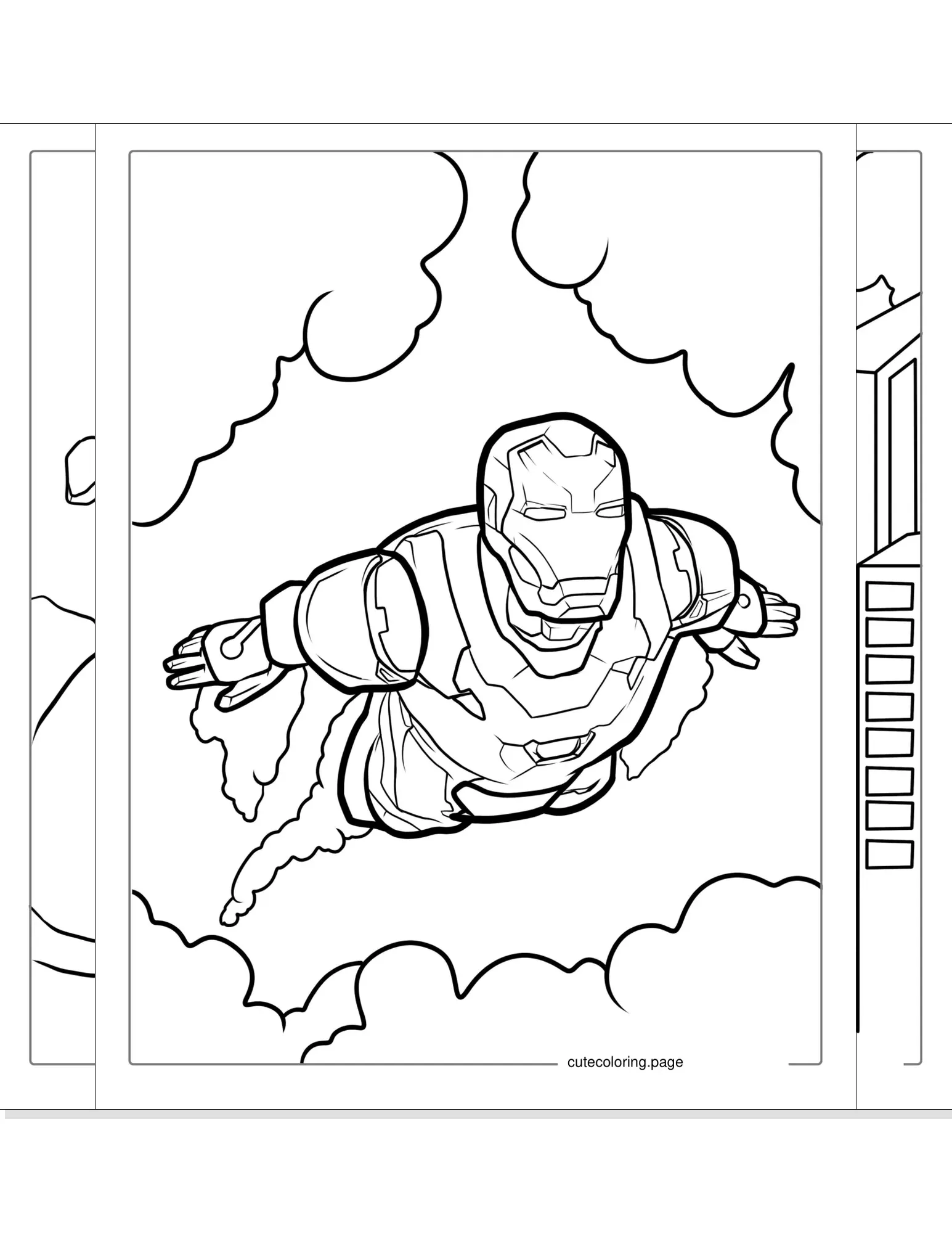 iron man coloring pages coloring page