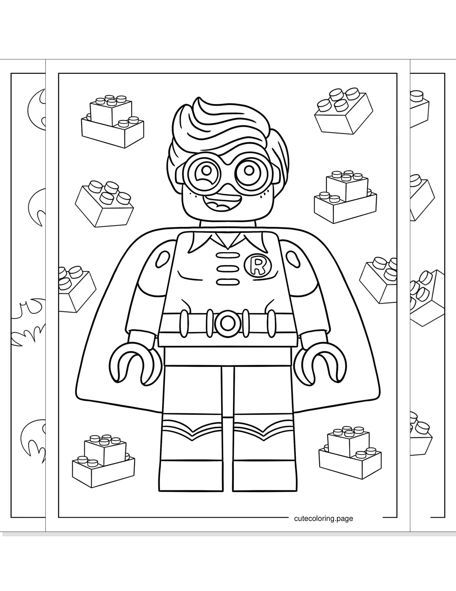 lego batman coloring pages coloring page