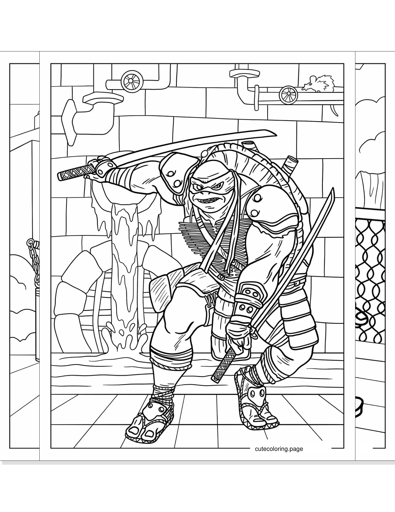 ninja turtles coloring pages coloring page