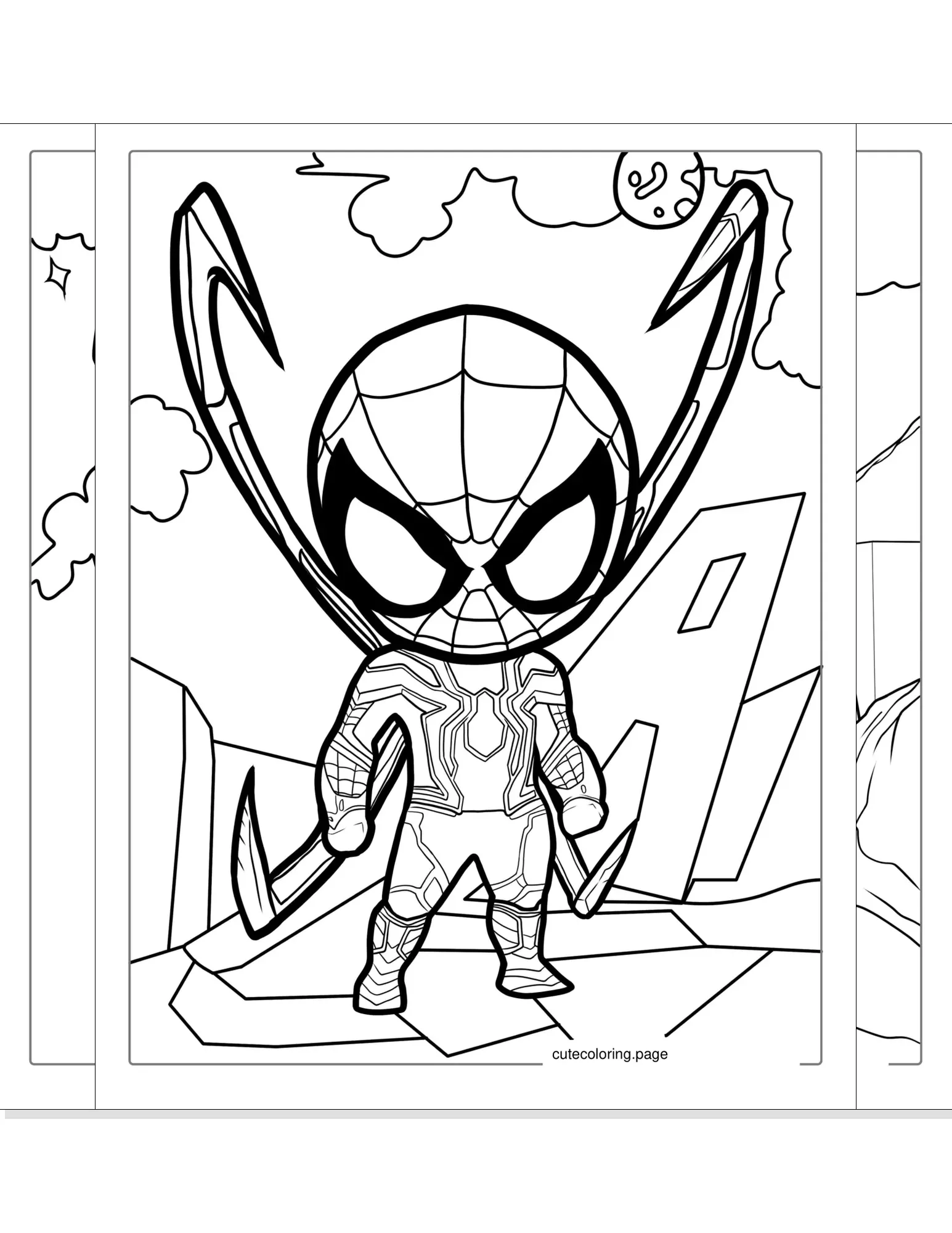 spider man coloring pages coloring page