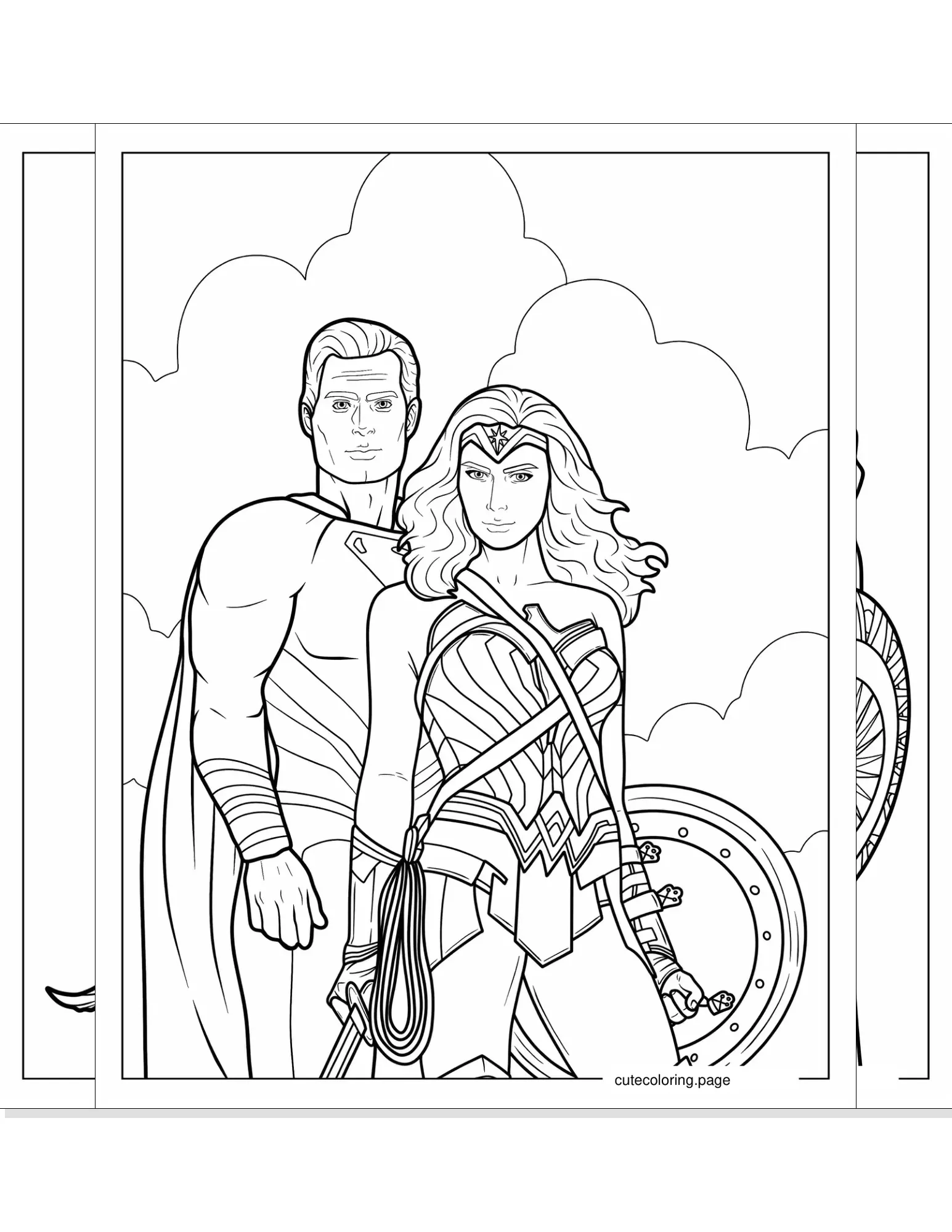 wonder woman coloring pages coloring page